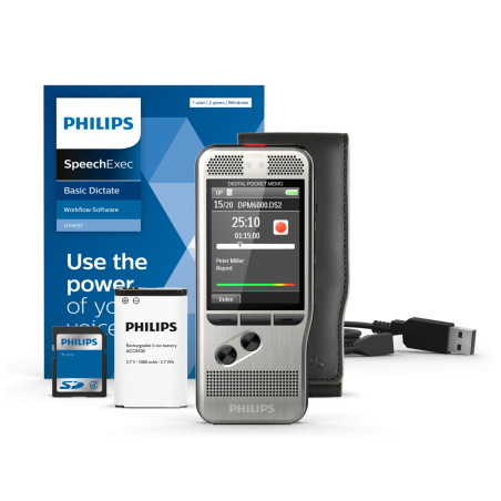 Dictaphone -  PocketMemo DPM6000 - Philips - OCEATECH