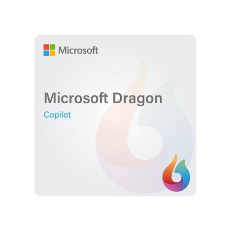 Microsoft Dragon Copilot (Copilot – DCP) – Assistant IA clinique et dictée médicale | 1 utilisateur