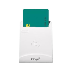 SET-2 Contactless - Lecteur carte vitale PC/SC bifente et sans contact - Olaqin - Oceatech